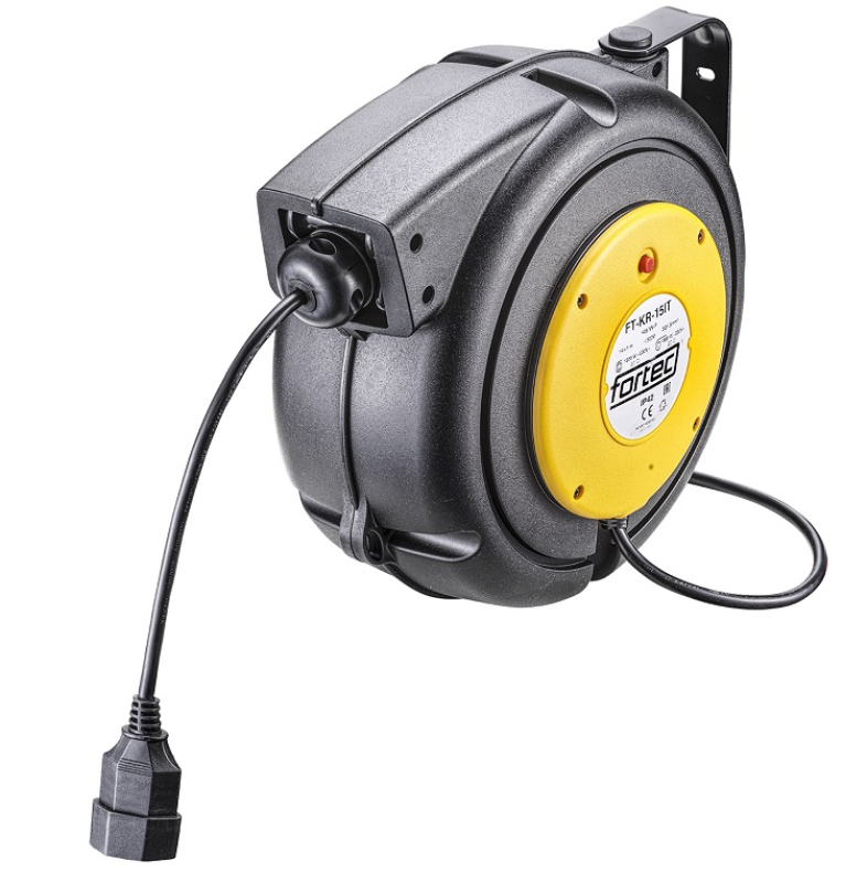 Kabelaufroller Fortec 15 Meter 3x1,5mm2